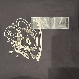 Nike Black Graphic Kid's T-Shirt